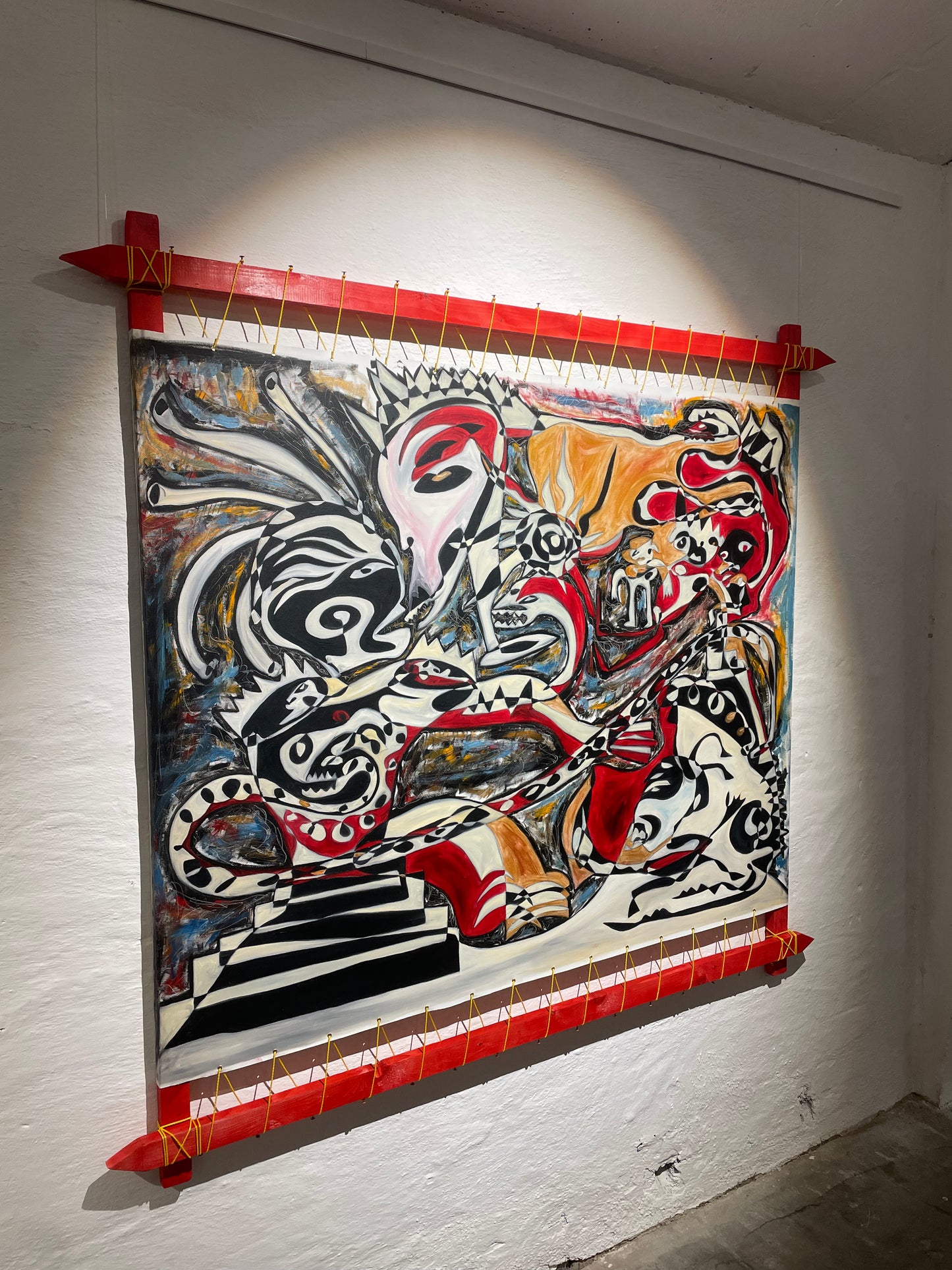 THIS IS MY SNAKE, 205x160cm, Sweden 2022